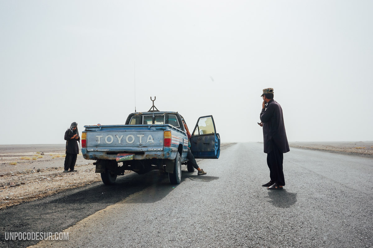 The longest border crossing in the world. To Quetta
